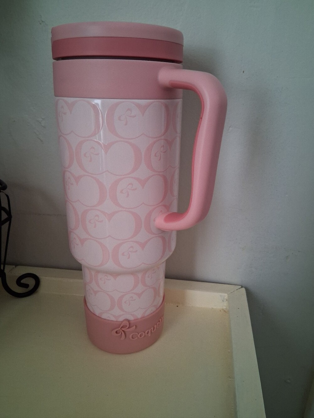 Coquella Insulated Tumbler Pink ' 40oz 1.18L' Pre-owned
